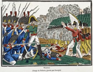 ウォータールーの戦い、6月18日 作： French School