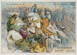 サラセン人の戦い 作： French School