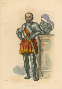 ベヤール（彩色済み彫刻 作： French School