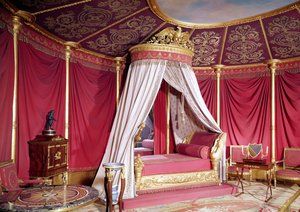ジョセフィン皇后の寝室（1763-1814） 作： French School