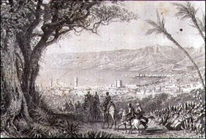 1860年代のベイルート(エングレービング)
