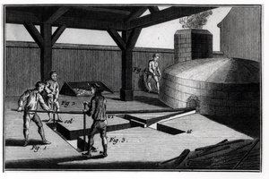 ベル作り、デニス・ディドロによる百科事典より（1713-84）1751-72 作： French School