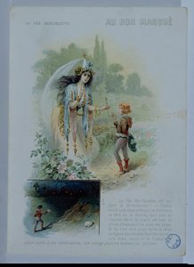 妖精のベリケット、ルボンマルシェの広告、1900年頃 作： French School