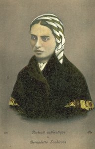 Bernadette Soubirous（カラーリトグラフ