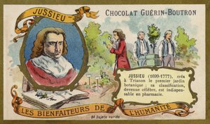 ベルナール・ド・ジュシュー（フランスの博物学者）（クロモリト 作： French School