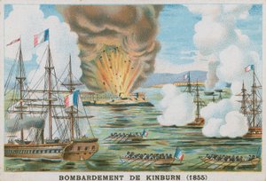 キンバーン爆撃、1855