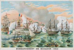 モガコの爆撃、モロッコ、フランスによる1844