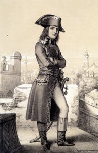 ボナパルト - アルベール・モーリンの「Galerie historique de la Revolution francaise」にて 作： French School