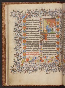 Livro de Horas, Add MS 32454 f.10v, França 作： French School
