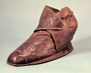 シャルルモーリスドゥタリーランペリゴール（1754-1838）（革）のブーツ 作： French School