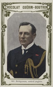 ブリッジマン、イギリス海軍大将（カラー写真） 作： French School