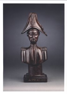 ジャン=ジャック・デサリンの胸像（c.1758-1806）（木） 作： French School