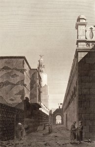 カイロ：トゥーロンのモスクの外観 作： French School