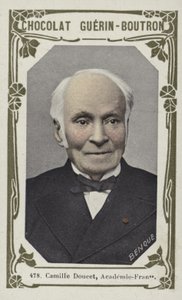 カミーユ・ドゥーセ、アカデミー・フランセーズ（カラー写真） 作： French School