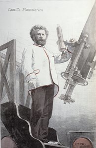 1891年1月に発行されたLa Revue Illustreのカミーユフラマリオン（1842-1925） 作： French School