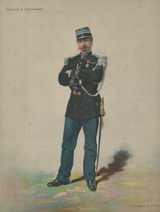 憲兵隊長 作： French School