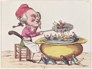 マクシミリアンデロベスピエールの風刺画（1758-94）、1793