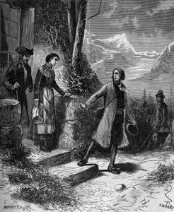 カール・フォン・リンネ（1707～1778）は、婚約者と別れてイギリスとオランダを旅した博物学者・スウェーデン人作家。 作： French School