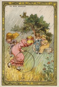 雨に降られて（クロモリソウ 作： French School