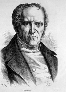 シャルル・フーリエ（1772-1837）：フランスの哲学者・経済学者。 作： French School