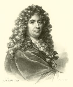 シャルル・ル・ブラン、肖像画（エングレービング 作： French School
