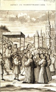シャルル7世は1450年にカーンに入った。