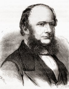 チャールズ・ウィリアム・シーメンス（1870年頃出版の『科学の傑作』より）（彫刻作品 作： French School