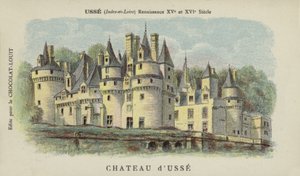 シャトーデュッセ、ユッセ、アンドレエロワール 作： French School