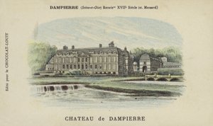 ダンピエール城、ダンピエール、セーヌエオワーズ 作： French School