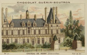 シャトードロズニー、セーヌエオワーズ 作： French School