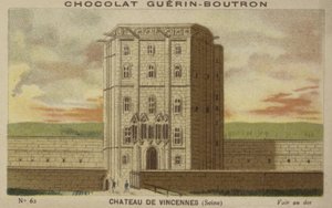 ヴァンセンヌ城、セーヌ 作： French School