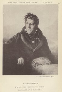 Chateaubriand（リトグラフ 作： French School