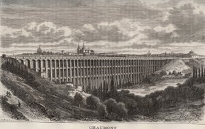 Chaumont - Haute-Marne - V.A. Malt-Brown著「La France illustree: geographie, histoire, administration statistique」に掲載された彫刻。