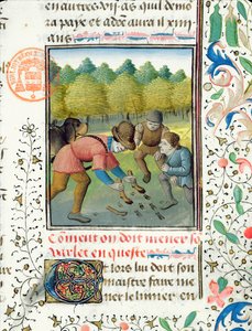 ガストンフェブスドフォワ（1331-91）によるリブレデラシャスのクワガタの軌跡を確認する 作： French School