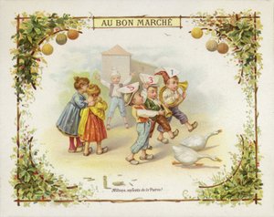 楽器を遊んでいる子供たち 作： French School