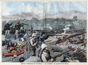 中国義和団の戦い 作： French School