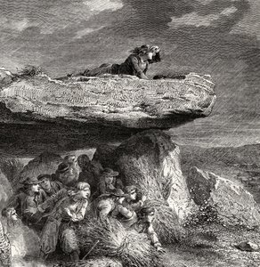 Chouannerie、ルイ・ブラン作「革命フランチャイズの歴史」（1811-82年） 作： French School