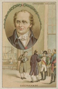 フランスの実業家、クリストフ・フィリップ・オベルカンフ 作： French School