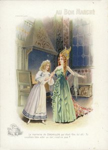 シンデレラと妖精の名付け親 作： French School