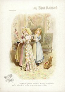 シンデレラと醜い姉妹 作： French School
