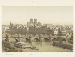 シテとポンヌフ、1840 作： French School
