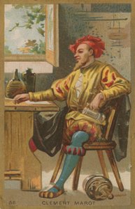 フランスのルネサンスの詩人クレメント・マロ 作： French School