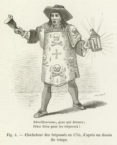 時間を描いた後の1755年の侵入者のティンカーラー 作： French School