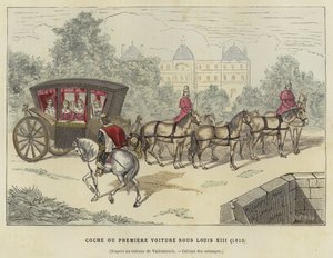 コーチ、フランスのルイ13世の治世、1610年 作： French School