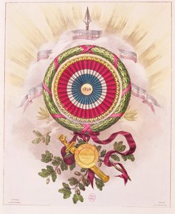 1848年の紋章、コケード 作： French School