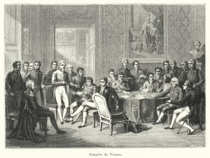 ウィーン会議（彫刻 作： French School