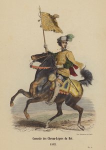 Cornette des Chevau-Legers du Roi、1592 作： French School