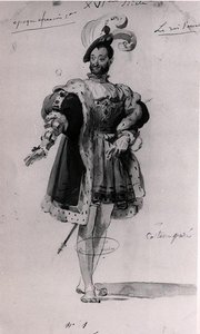 ヴィクトル・ユーゴー（1802-85）作「Le Roi s