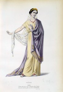ジャン・ラシーヌ（1639-1699）の同名作品「ペドル」の衣装 19世紀パリ、フランスのコメディ 作： French School