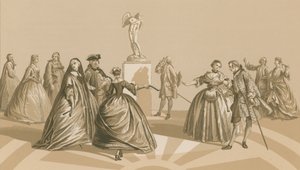 衣装、1720-1740 作： French School